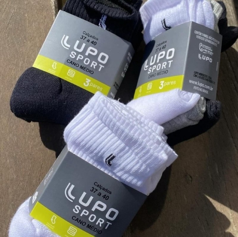 MENOS DE 7 CONTO CADA PAR, KIT COM 10 PEÇAS LUPO 