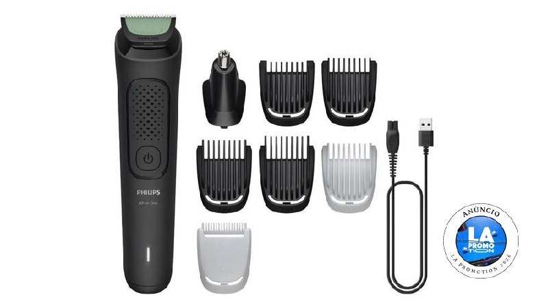 🔥 Aparador De Pelos Multigroom 8 Em 1 Mg3917/15