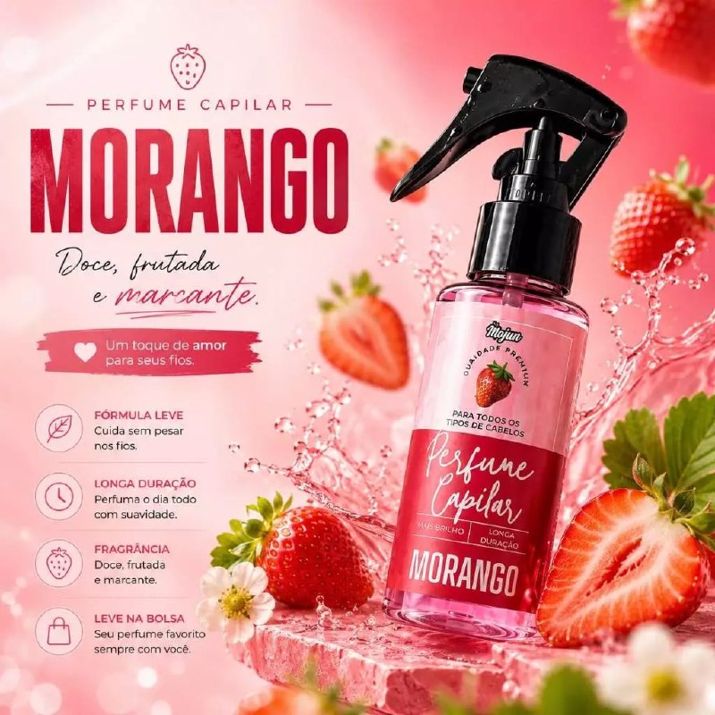 PRA DEIXAR SEU CABELO PERFUMADO O DIA TODO😍

Pe