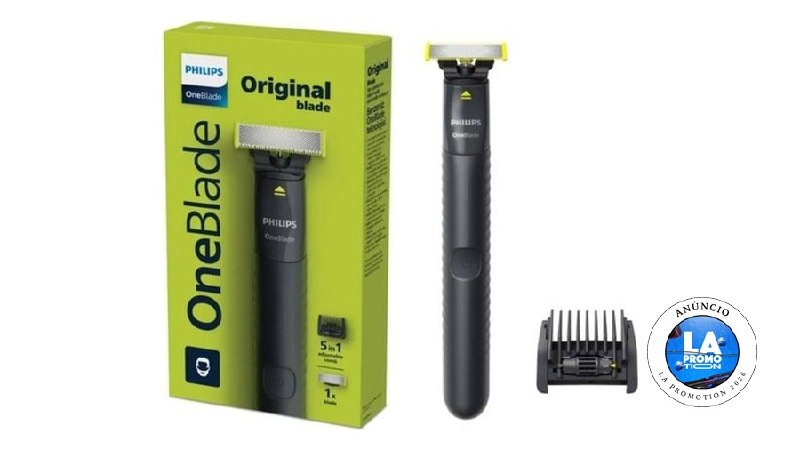 🔥 Barbeador e Aparador Elétrico Philips OneBla
