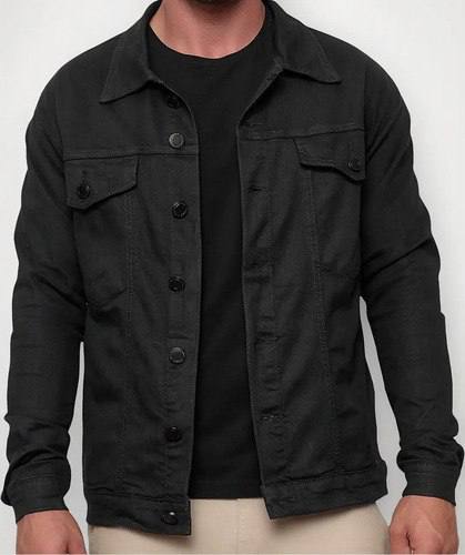 ➡️ Jaqueta Masculina Sarja Jeans Slim Cores Cl